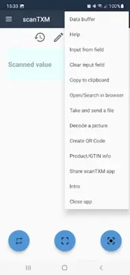 scanTXM android App screenshot 3